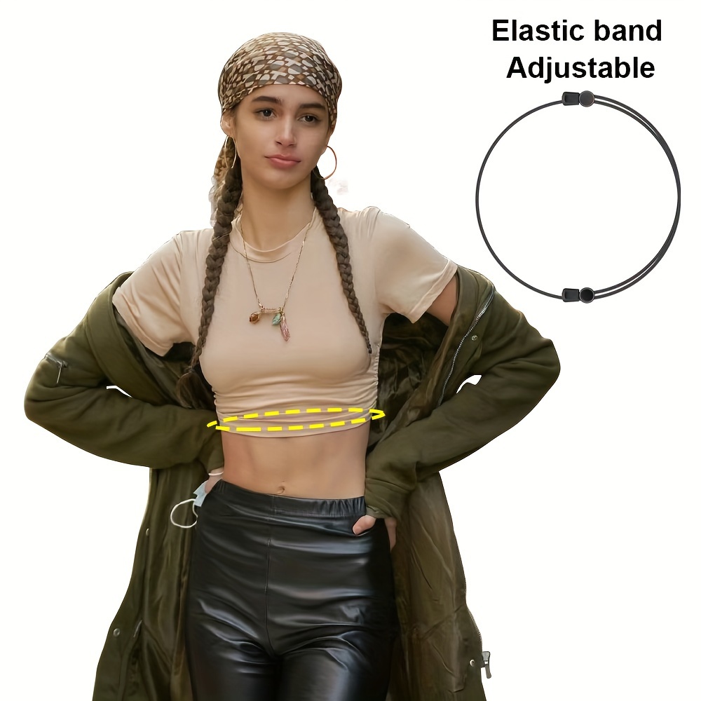 Crop Tuck Band Adjustable Band Crop Band For Tucking Shirts - Temu