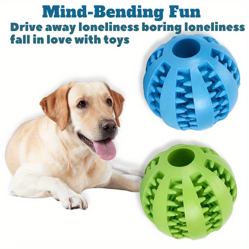 Interactive Dog Ball Toys Dog Leaking Food Toy Rubber Chew Toys