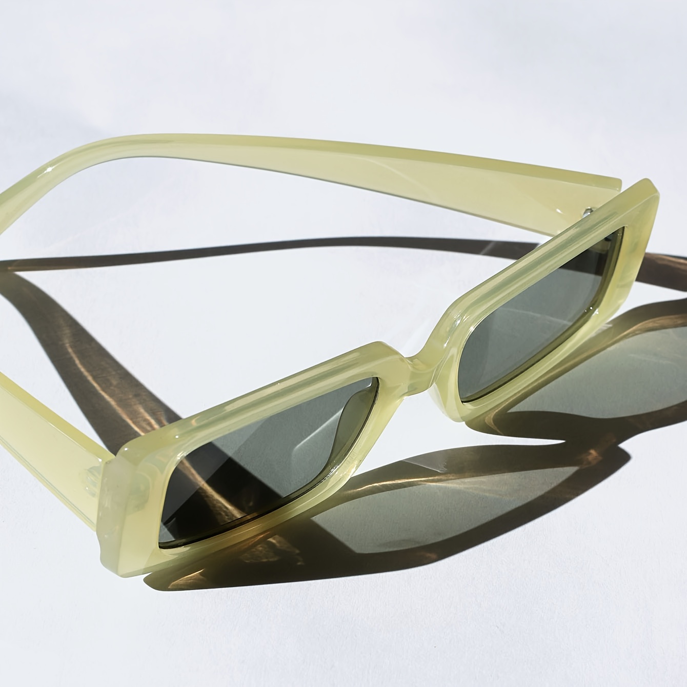 Vintage Small Rectangle Sunglasses Fashion Square Sun Glasses 90s Chunky  Frame Uv400, Shop On Temu And start Saving