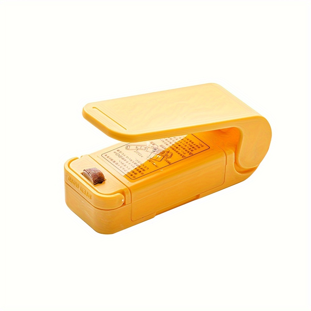 Portable Mini Heat Bag Sealer Storage Bag Clip Sealing Machine Food  Packaging Organizer Snack Sealing Kitchen Hacks Gadgets - AliExpress
