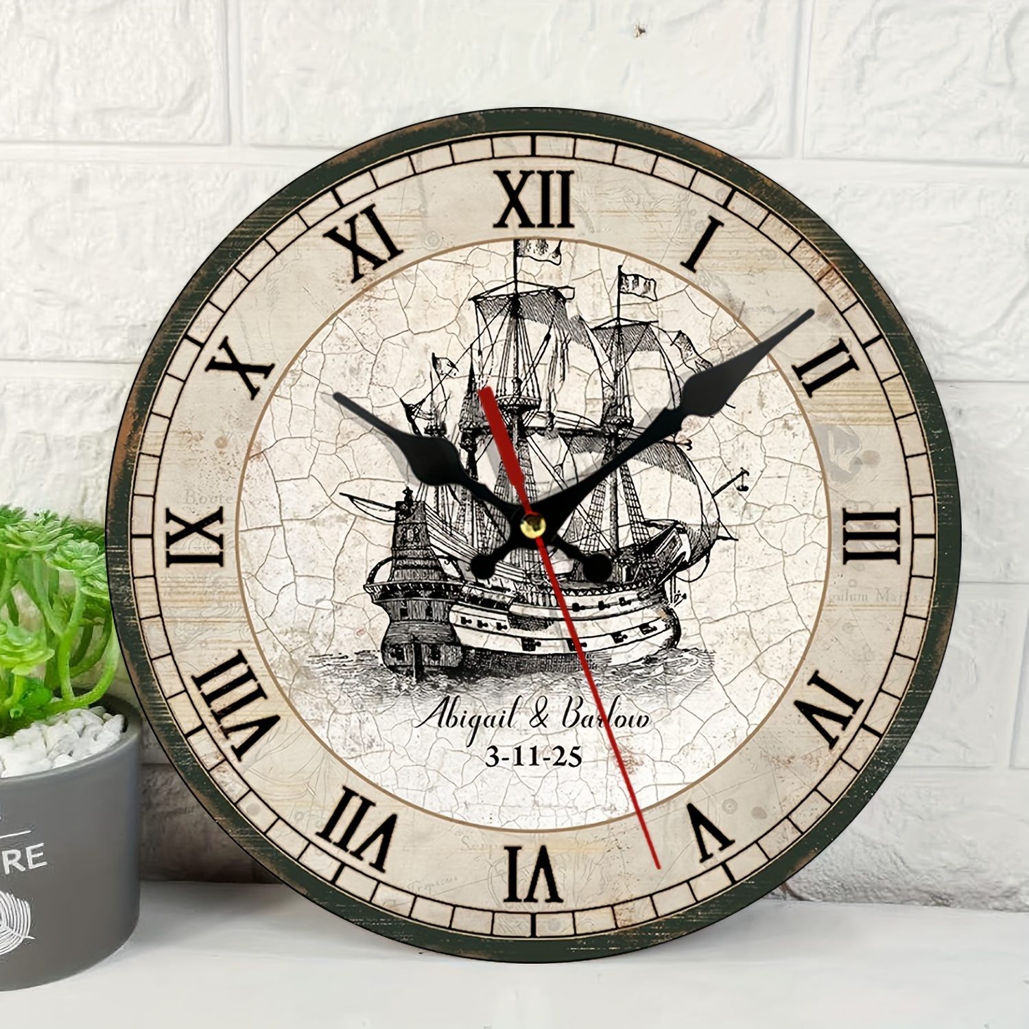 Sailboat Wall Clock