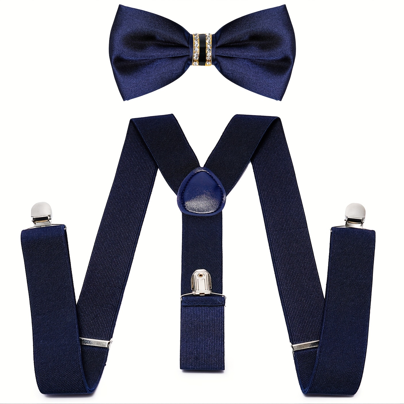 Suspenders For Men Set Adjustable 1 Inch Wide Y Shape Wedding Suit  Accessories Strong Metal Clips Ideal Choice For Gifts - Jewelry &  Accessories - Temu