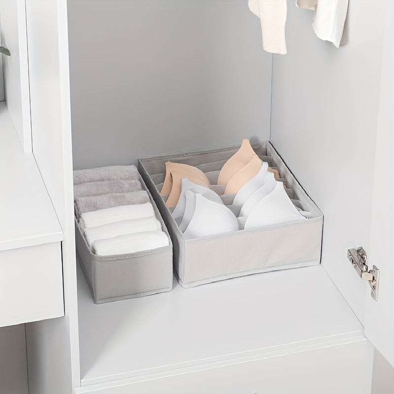 Foldable Underwear Clothes Storage Box - 24 Grids