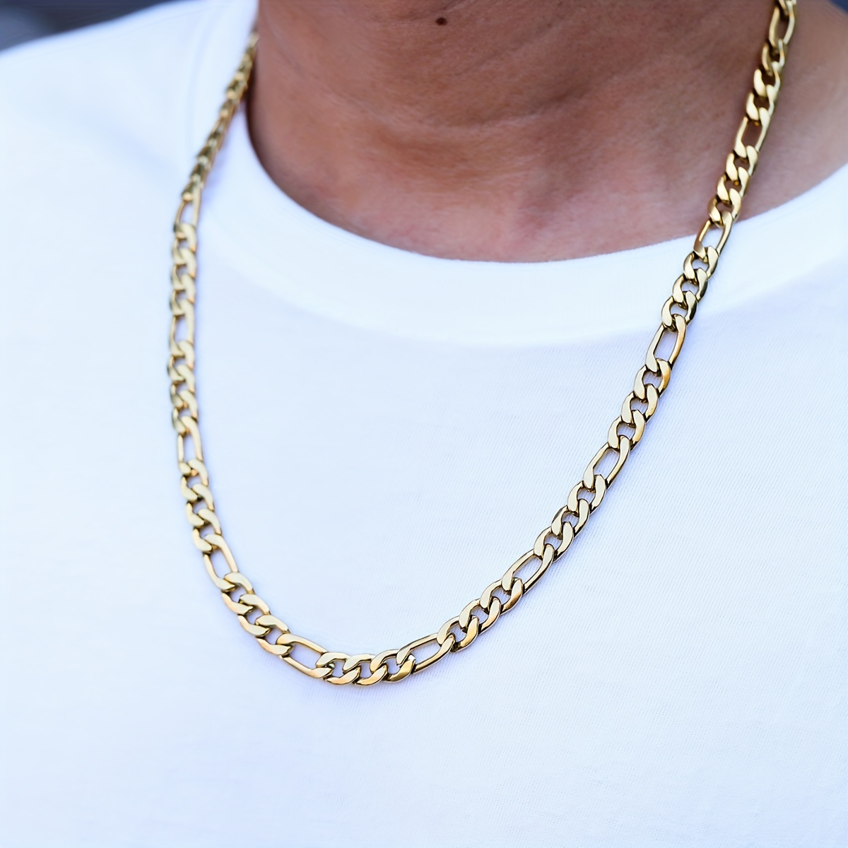 Cuban Titanium Chain Necklace Minimalist Men's Woman's Silver Choker  Thick/thin -  Canada