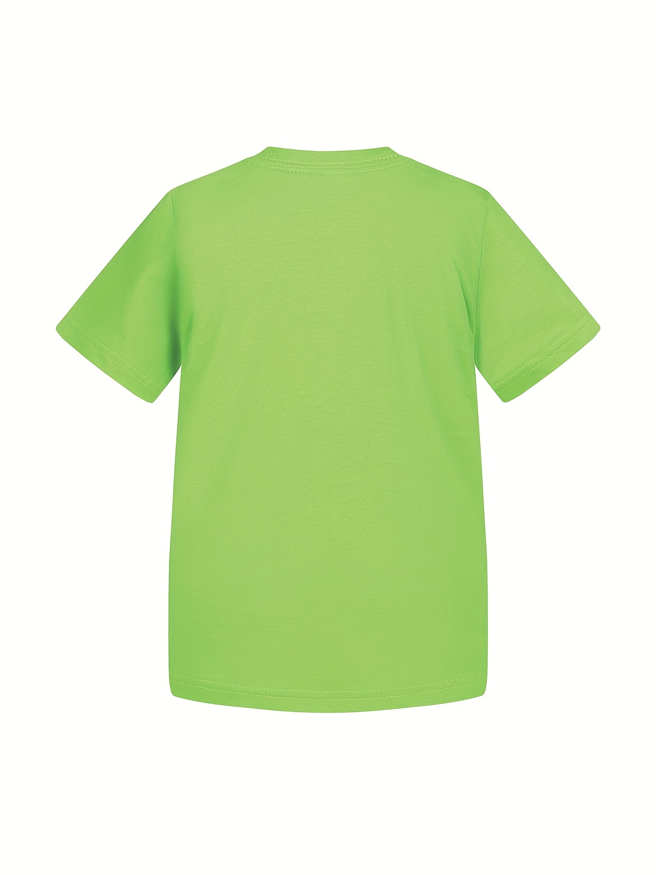 T shirt bambino on sale tinta unita verde