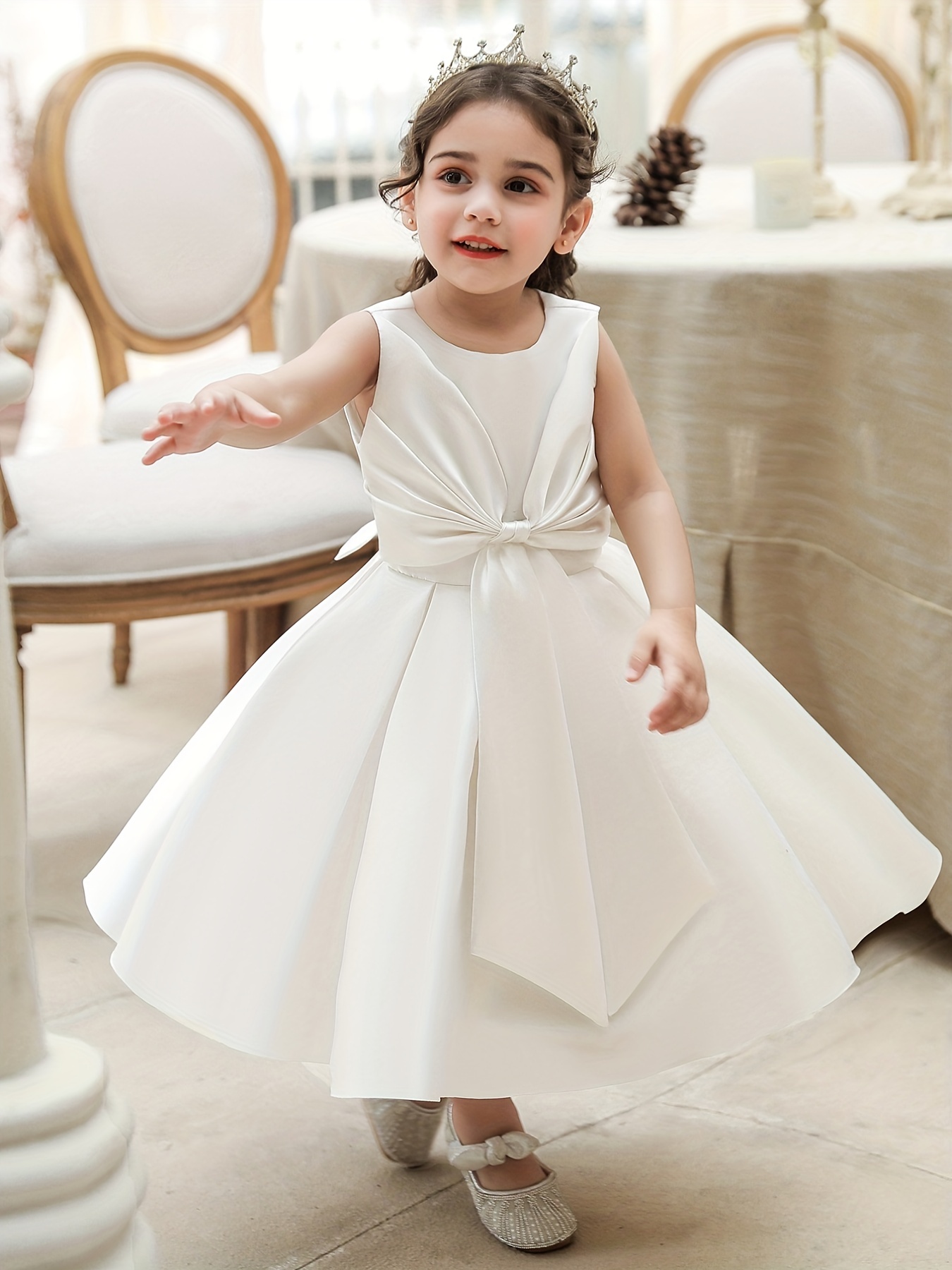 White puffy clearance dresses for toddlers