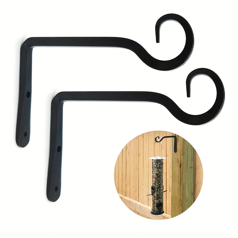 4pcs Shaped Hooks For Hanging Windproof S Hooks Heavy Duty Safety