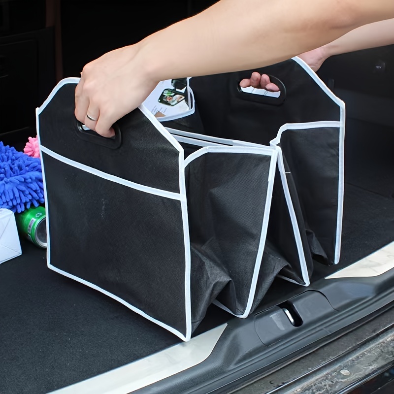 1pc Cartoon Cat Printed Car Trunk Storage Box Faltbare - Temu Austria