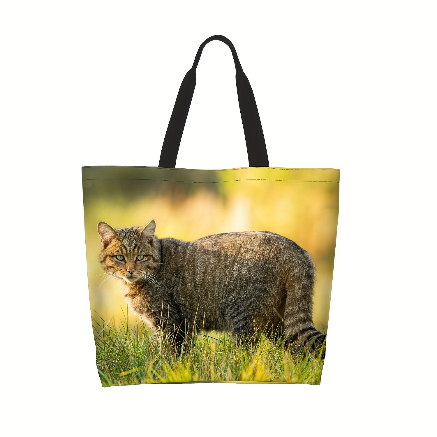 Borsa Della Spesa Da Donna Gatto Borsa Tote Borsa A Mano Borse A Spalla :  : Casa e cucina