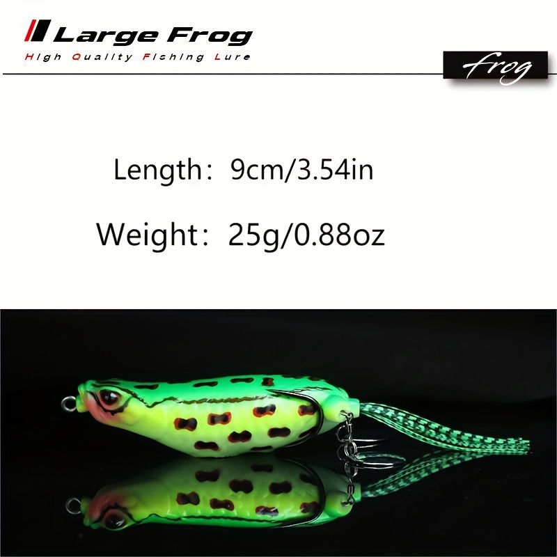 Opolski 10Pcs/Set Fishing Frog Lures Artificial Soft Baits 3D Ray Frog Soft  Bait Simulation Artificial Fishing Lure Tackle Tool for Saltwater  Freshwater Fishing(Random Color) 