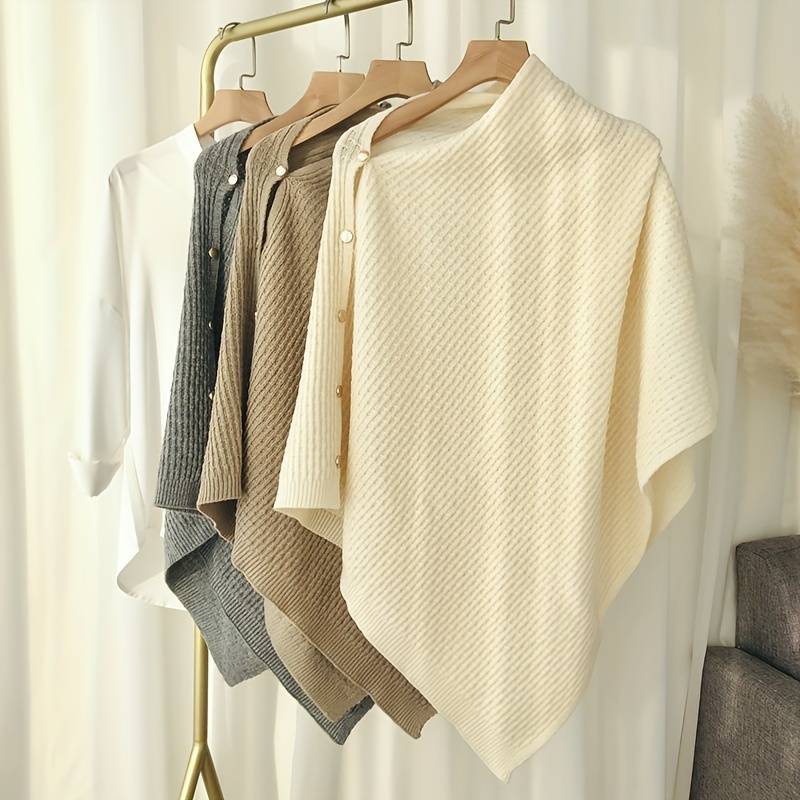 latin american traditional woolen blend cloak bat sleeves knitted womens cardigan spring and autumn new cloak shawl overlay irregular overlay sweater coat details 0