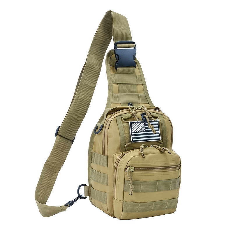 Chest Bag Tactical Shoulder Bag Men Outdoor Sling Multicam Camouflage  Camping Travel Hiking Hunting Military Crossbody Bag Y6322