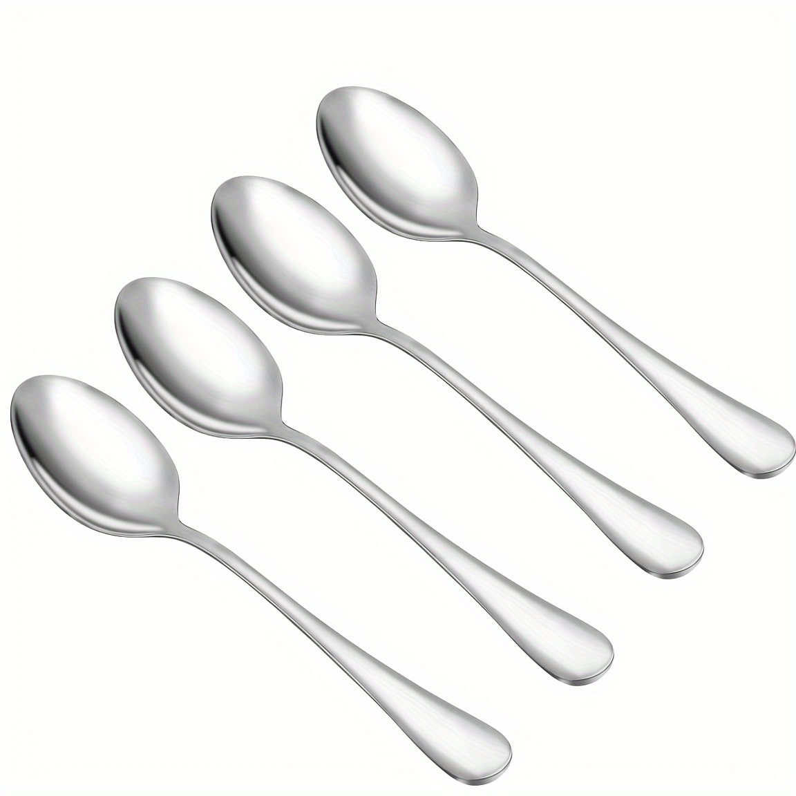 Dinner Spoon Set, & Tablespoons,premium Stainless Steel Spoons,durable  Metal Spoons,tablespoon,silverware Spoons Only,mirror Finish & Di For  Restaurant Kitchen - Temu