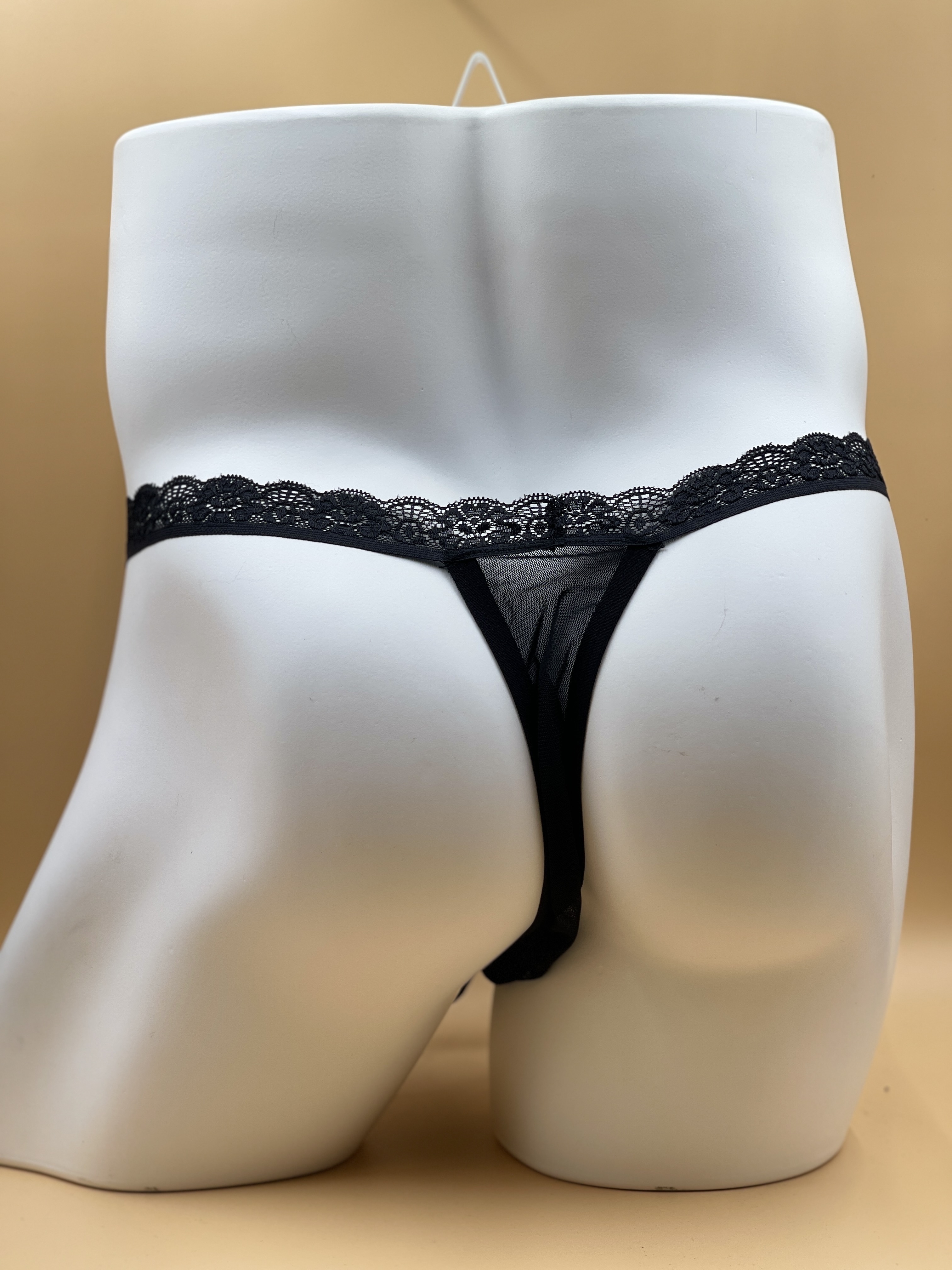 Men's Fashion Sexy Lace Thongs Underwear Sexy Breathable - Temu