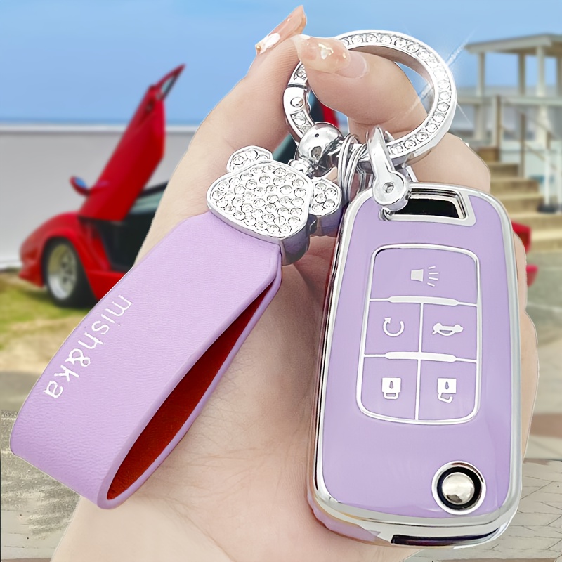 Exquisite Key Fob Cover Soft Tpu Key Case Shell Full - Temu Switzerland