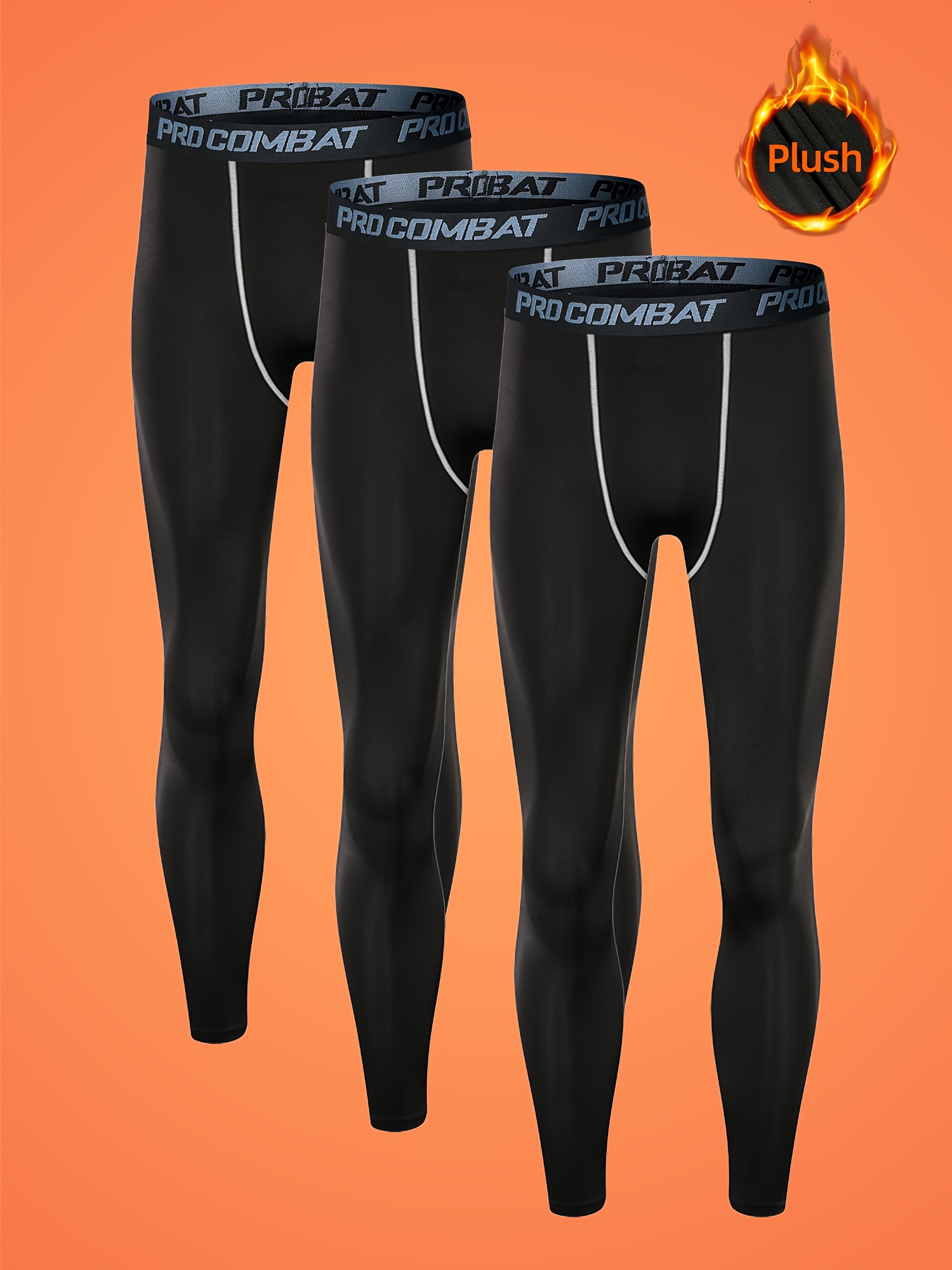 Men's Thermal Underwear Pants Men's Base Layer Tights - Temu