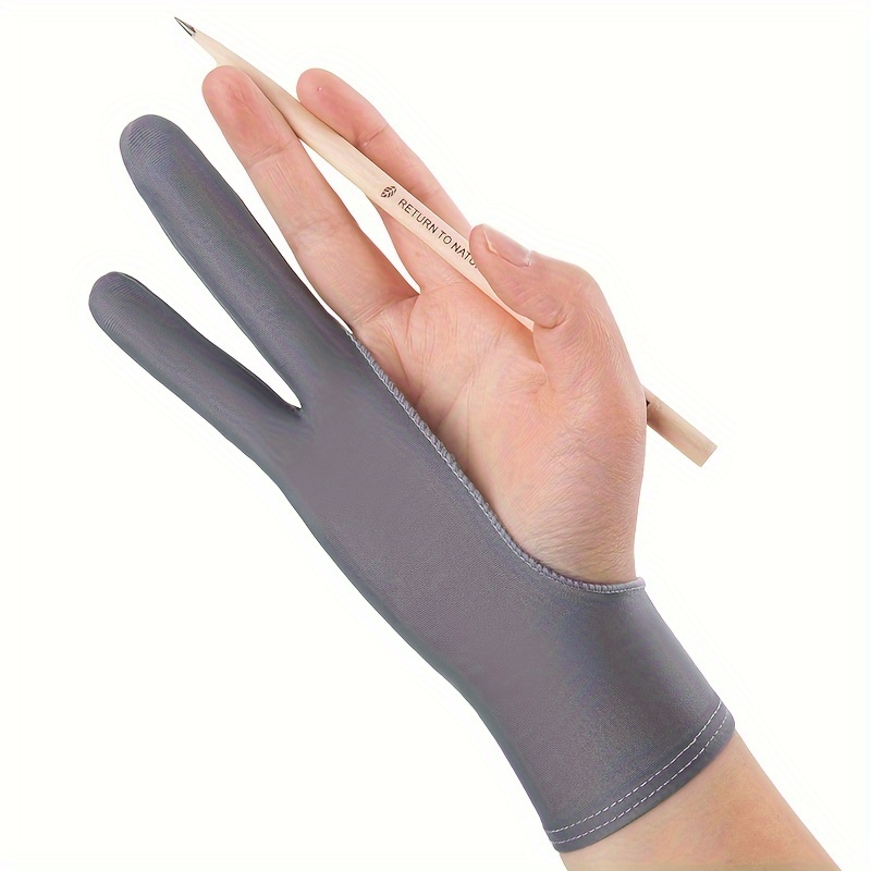 Anti touch Anti fouling Two fingers Painting Glove Right And - Temu Germany