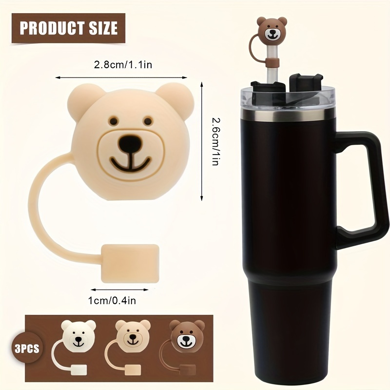 STRAW COVER, Bear + Paws, 10-12 MM