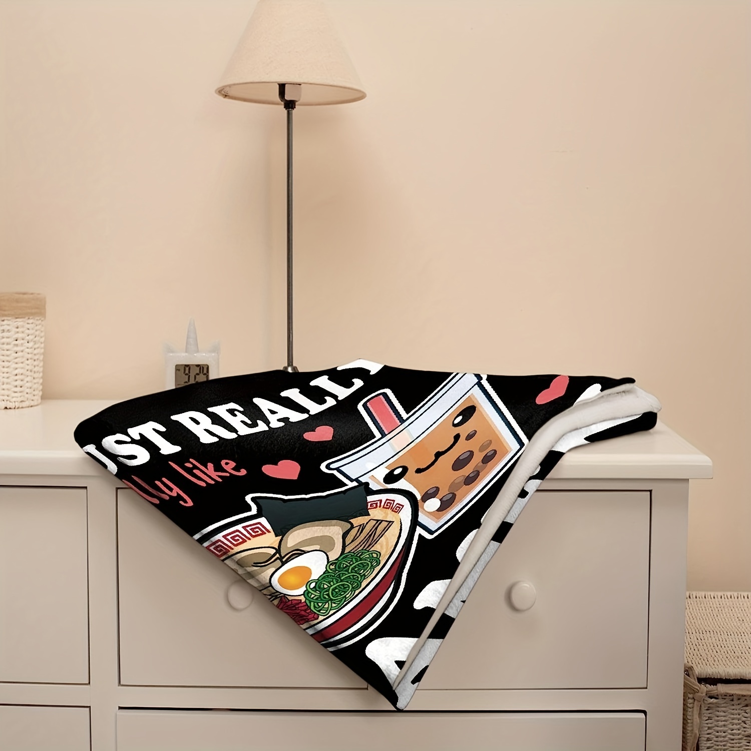  Pizza Blanket Super Soft Flannel Lightweight Throw