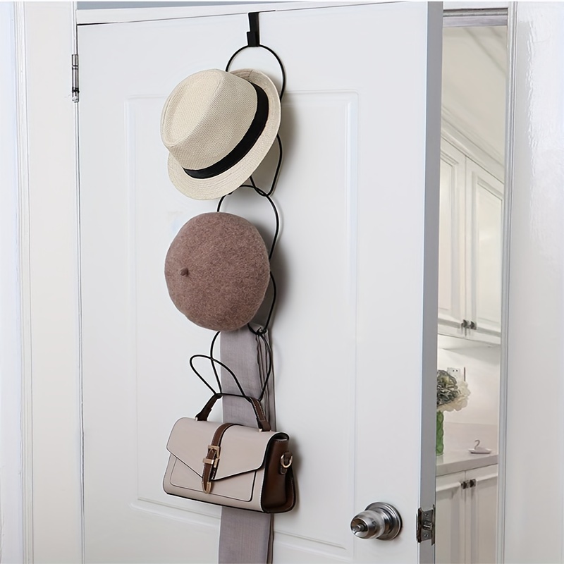 scarf bag hooks door baseball cap rack hat holder Temu South Africa