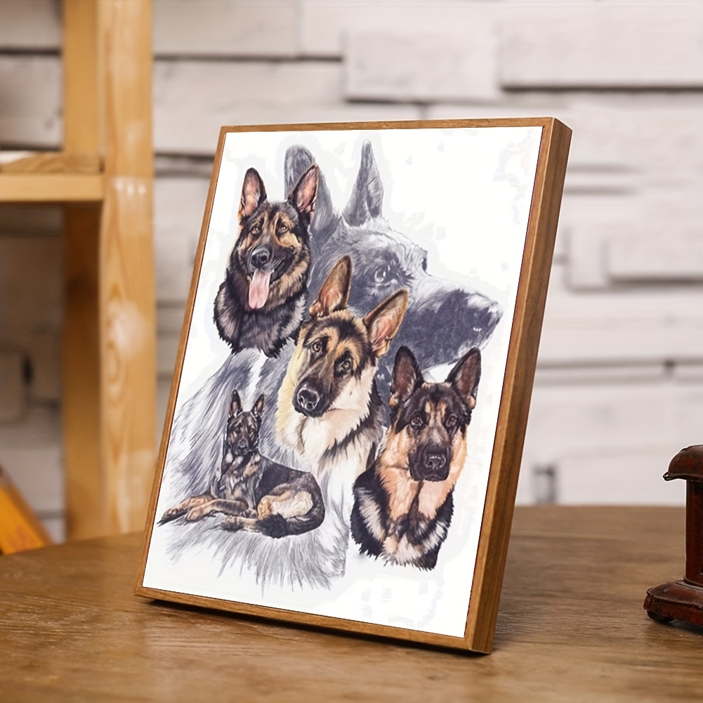 Cartoon Dog Diamond Painting Kit Arte Principiantes Pintura - Temu