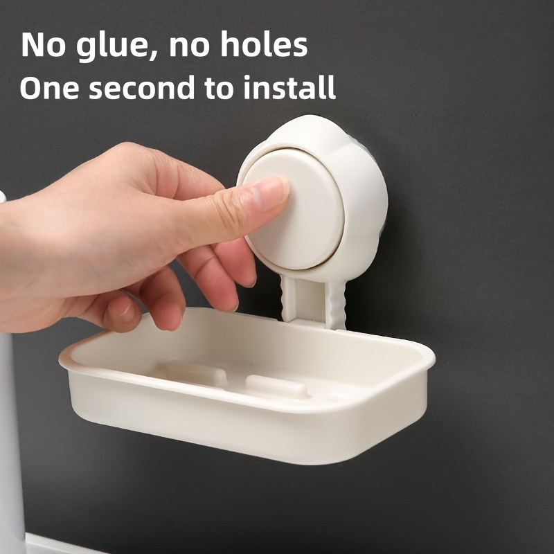 Soap Holder for Shower Wall with no need for punching Adhesive