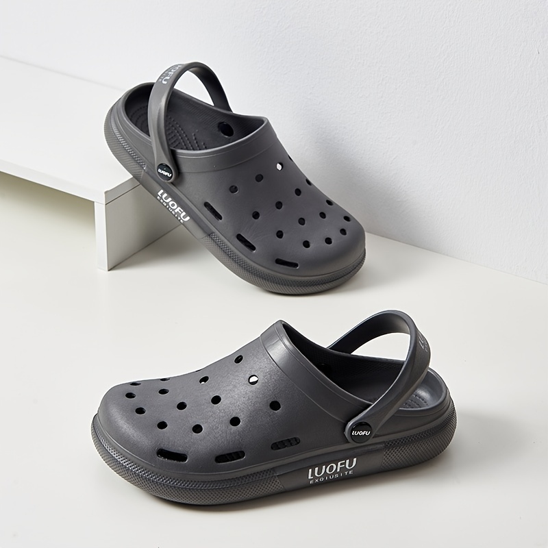 LUOFU Lightweight Comfortable Non Slip Quick Dry Clogs For Men Women