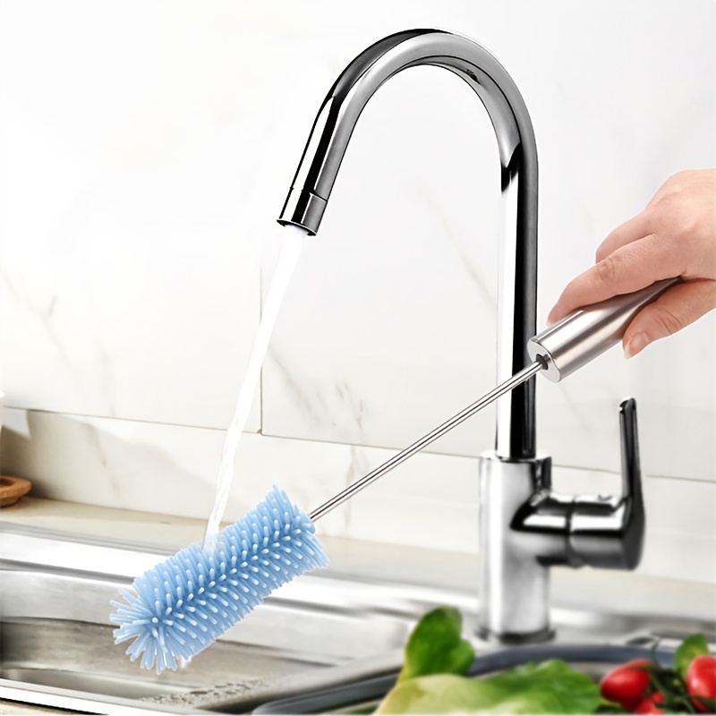 Cup Brush, Plastic Cleaning Brush, Soy Milk Machine Brush, Kitchen Juicer  Cleaning Artifact Washing Shrimp Brush - Temu