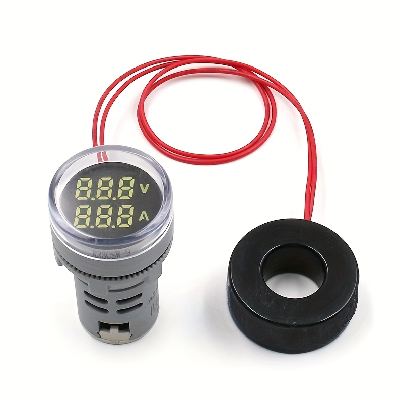 Dc 5v-48V étanche Mini Led Panel Digital Volt Voltage Meter Display  Voltmeter 12V 24v 36V Pour Voiture Moto