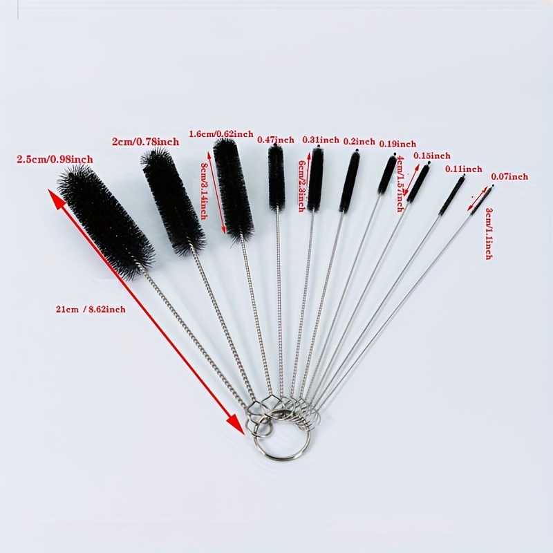 Teapot Spout Cleaning Brush Set, Including Brushes In Varies Size For Tea  Set, Baby Bottle And Small Spaces