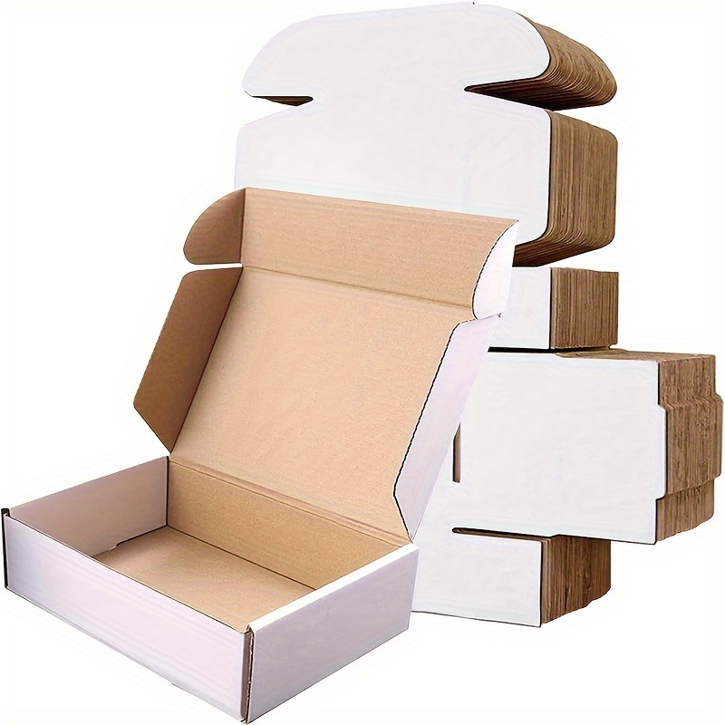 Cajas de envío de 9 x 6 x 4 pulgadas, paquete de 30 cajas de cartón para  mudanzas para pequeñas empresas, cajas de envío corrugado de 3 capas para