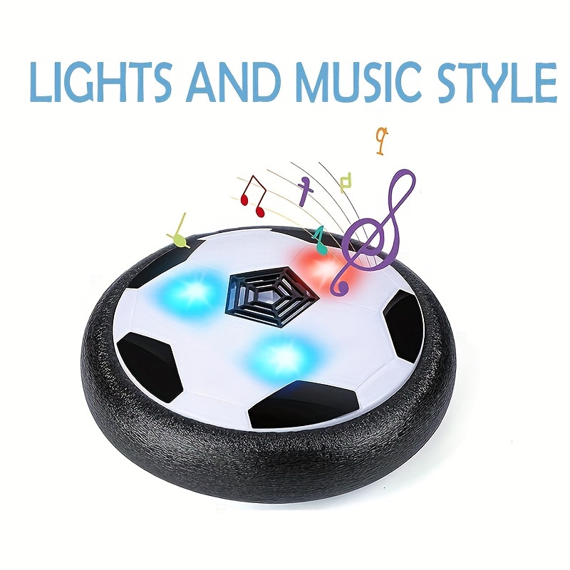 Led Lights Children's Toy Electric Hover Ball With Football - Temu