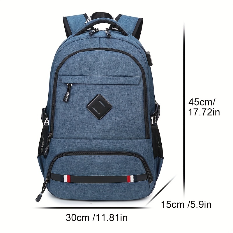 Slim Laptop Backpack for Men 15.6 inch Backpack Waterproof College