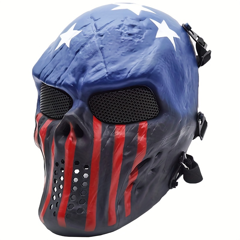 Máscara Protectora Airsoft Transpirable Máscara Juego Cara - Temu