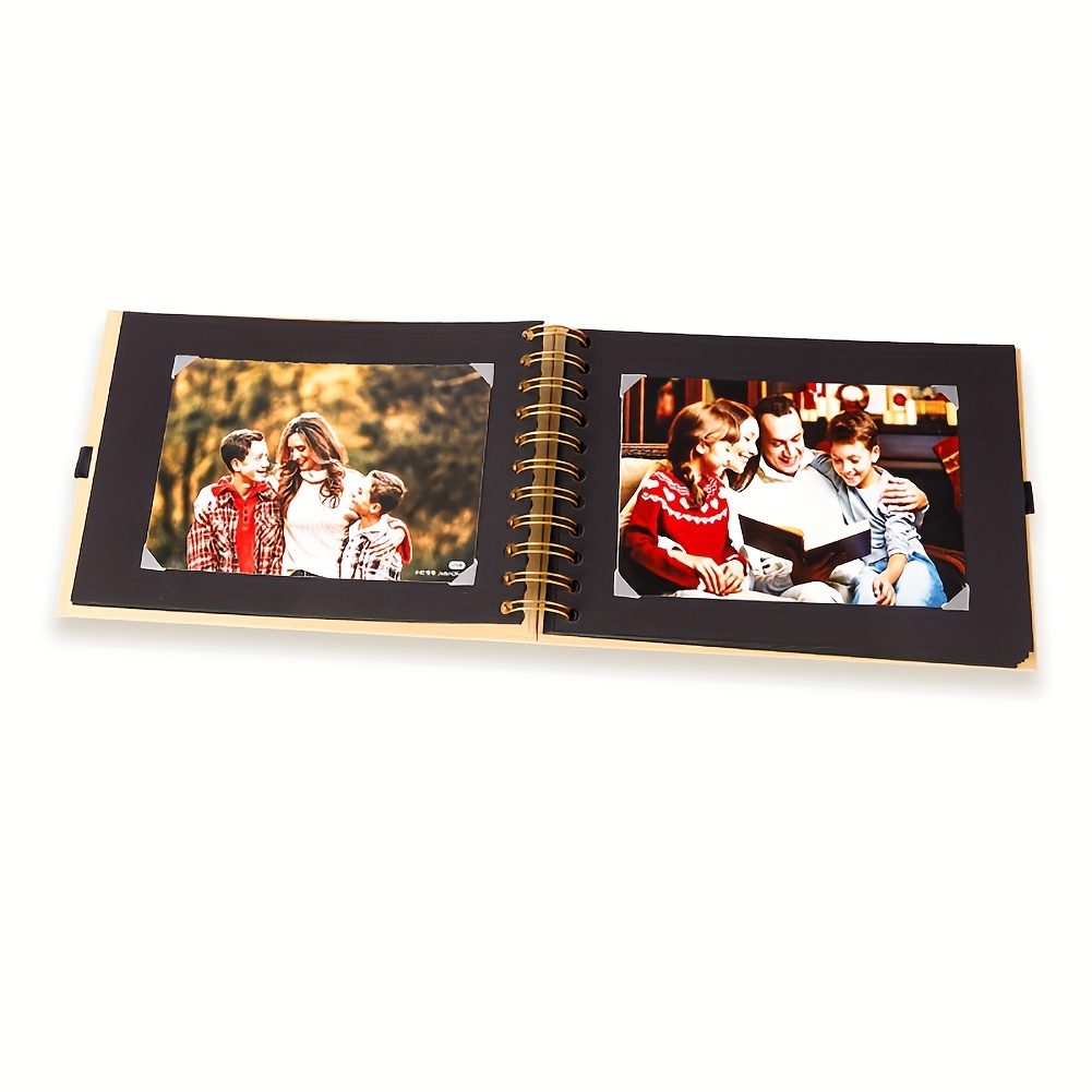 1pc Self-Adhesive Photo Album, 20 White Pages, Diy Anniversary