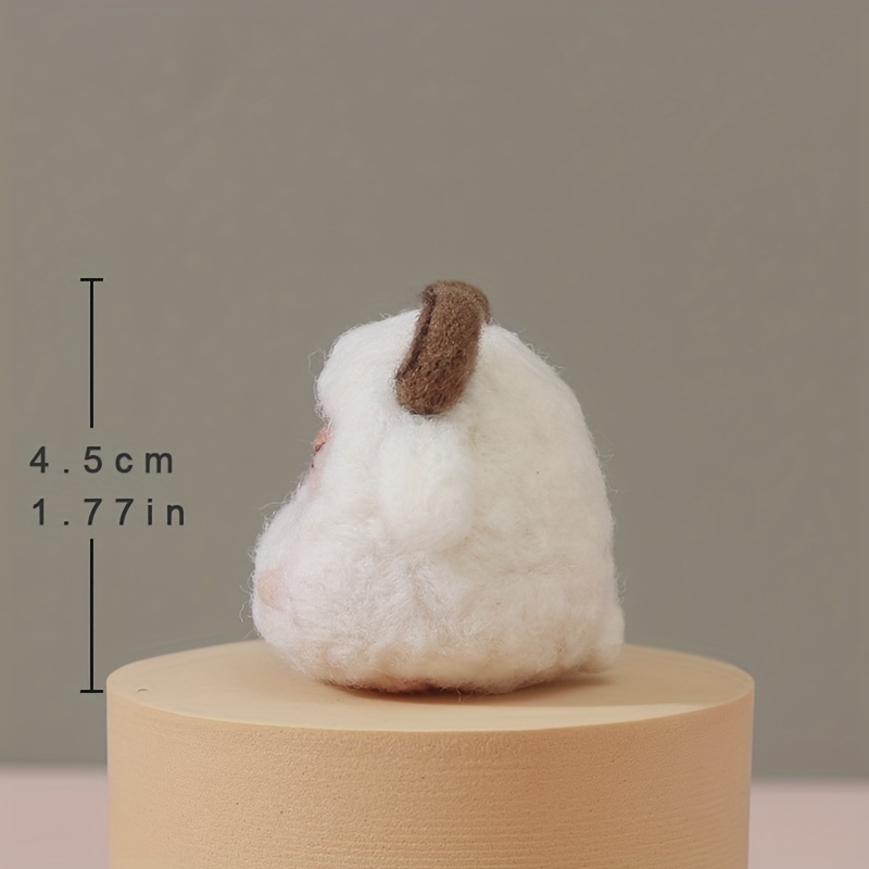 Penguin Wool Felt Poking Handmade Diy Material Bag Creative - Temu