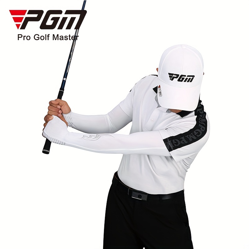 PGM Long Sleeve Men Golf Shirts Ice Silk Sports Tops Elastic Sunscreen  Underwear