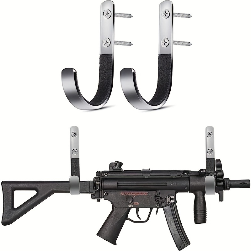 Metal Gun Rack And Shotgun Hooks Rifle Hangers Store Rifle - Temu
