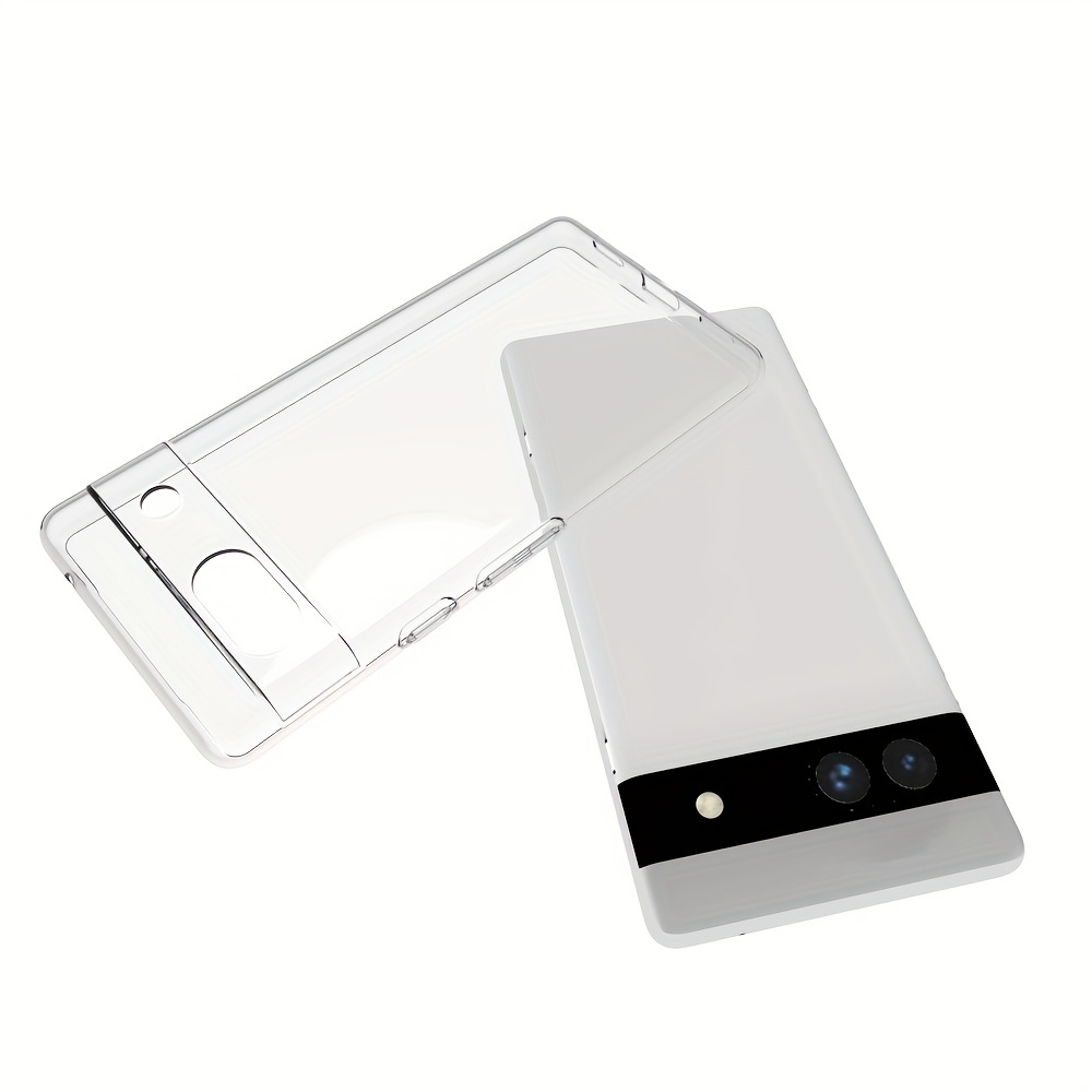 For Google Pixel 7A Case Clear Silicone Soft TPU Cover For Google