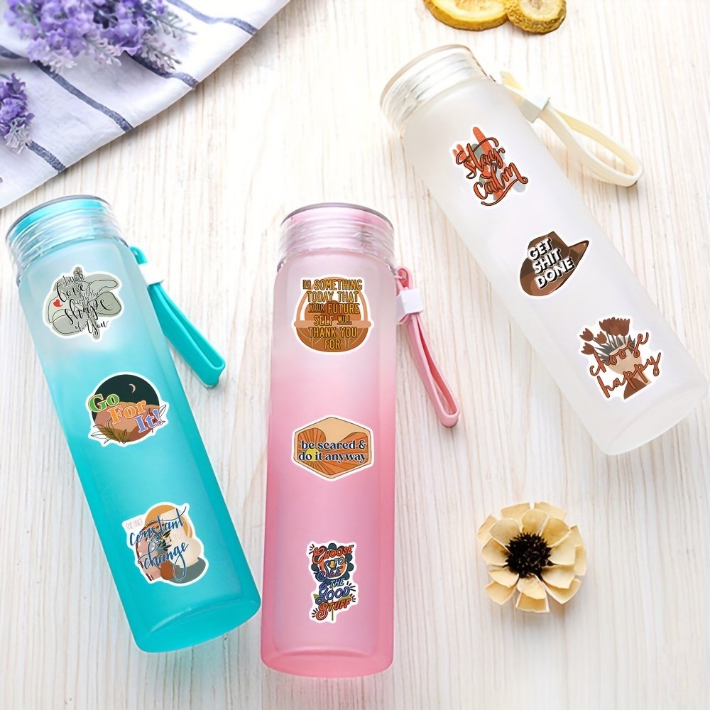 50pcs Boho Stickers Pack, Laptop Stickers Aesthetic Vintage, Vinyl,  Stickers For Water Bottle Phone Case Hydro Flask Computer, Aesthetic  Stickers For