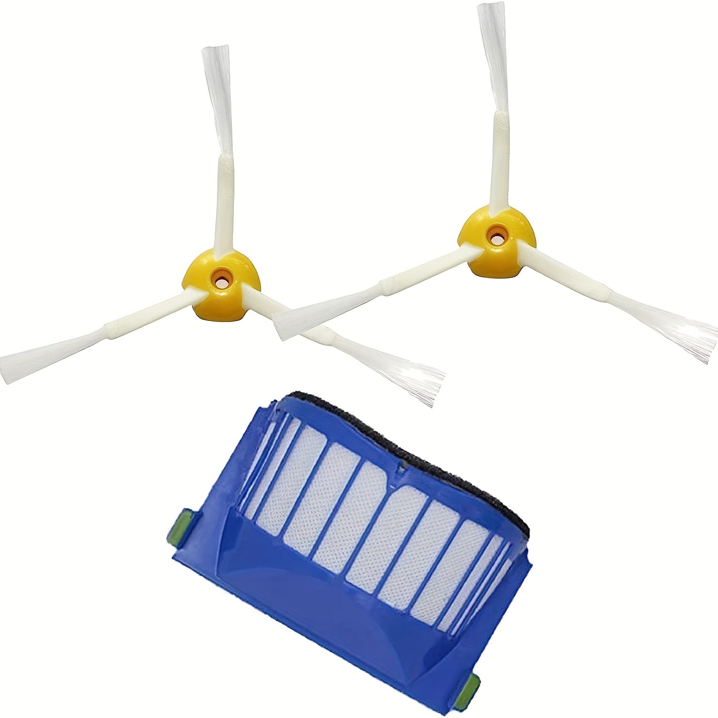 Kit de accesorios de repuesto para iRobot Roomba 600 Series 690 680 660 651  650 y 500 Series 595 585 564 552,6 Filtro, 6 cepillos laterales, 3 pares