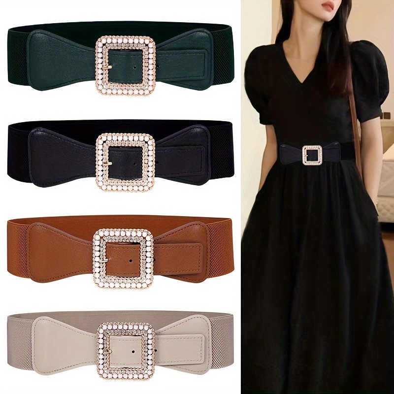 1Pc belt fajas para vestidos black sash cinturones de mujer para vestidos  women waistband Women Dress