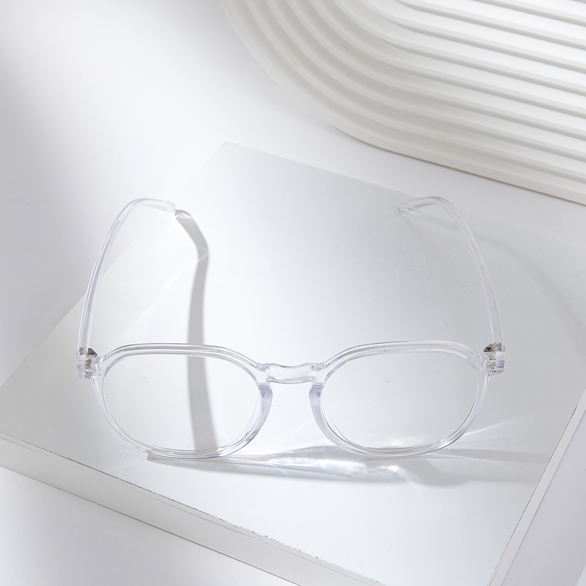 Stylish Square Frame Light Blocking Glasses