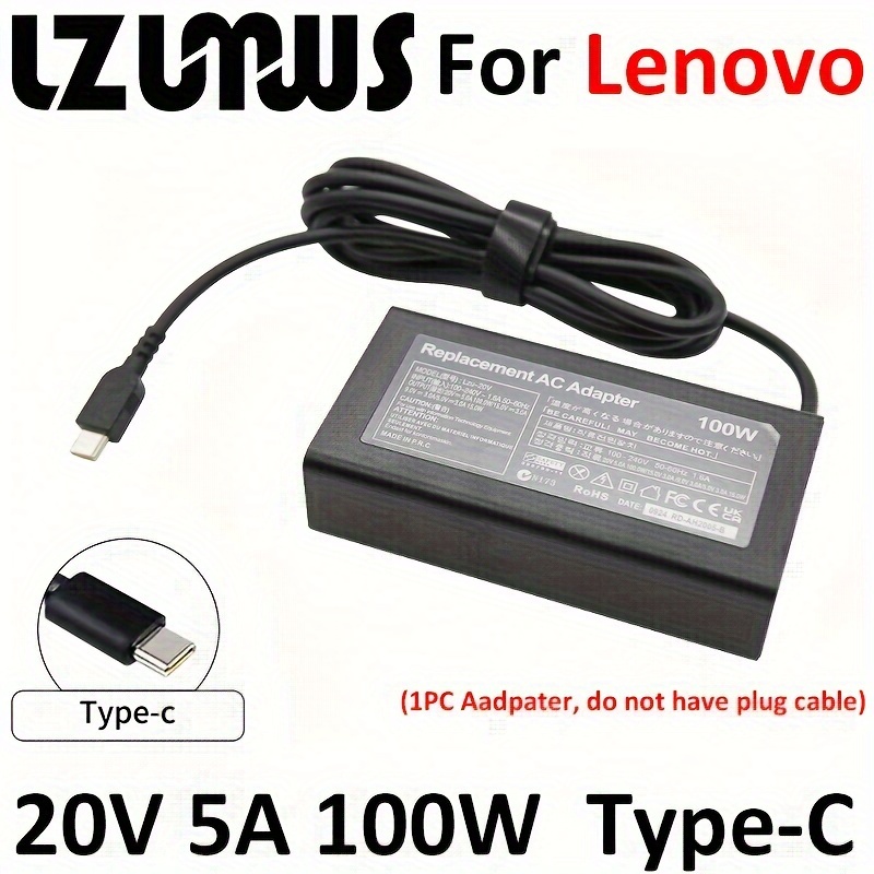 Original Lenovo 100W USB-C Charger Type-C AC/DC Adapter ADL100YDC3A  SA11D52396