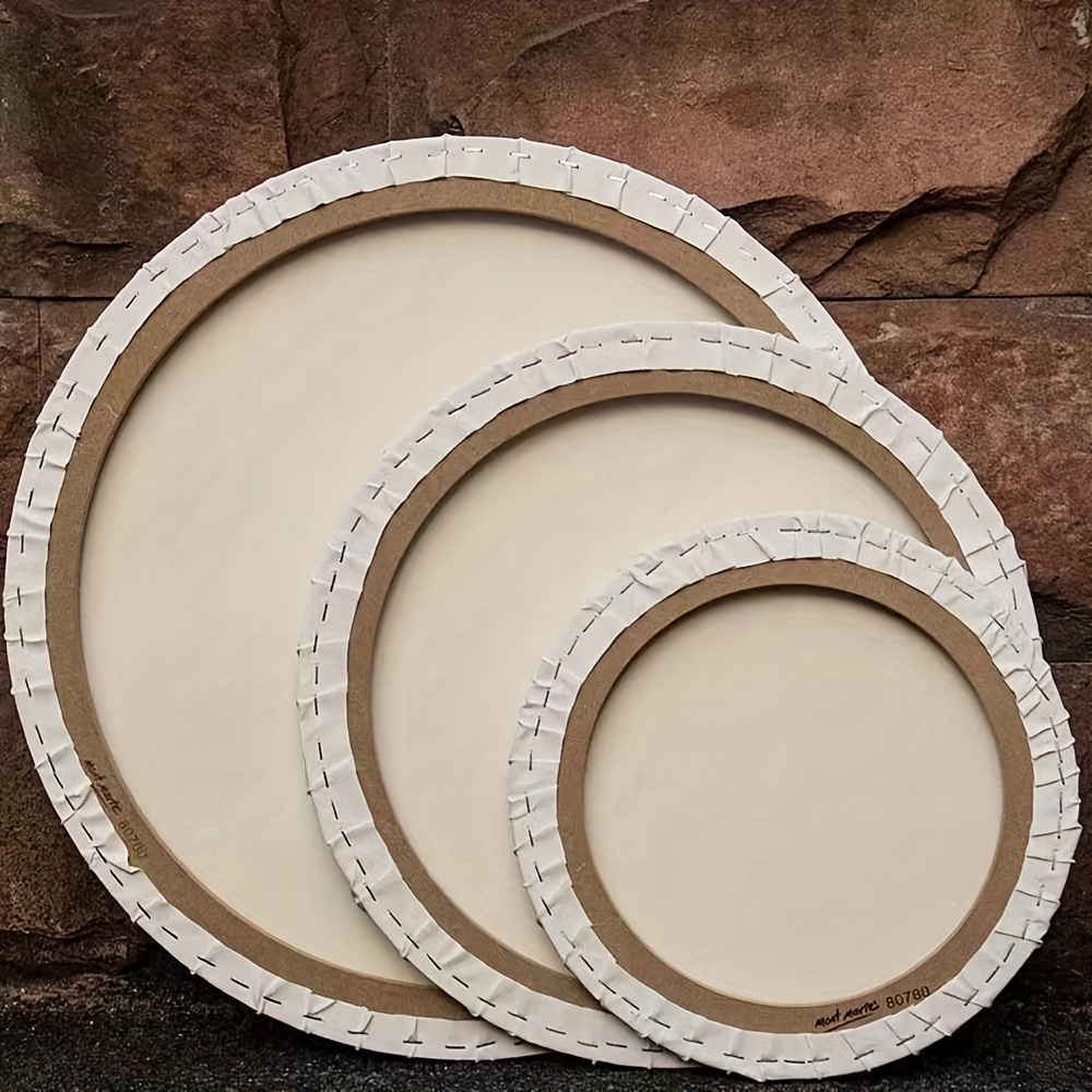 Wooden Canvas Board Round Wood Panels For Painting - Temu United Arab  Emirates