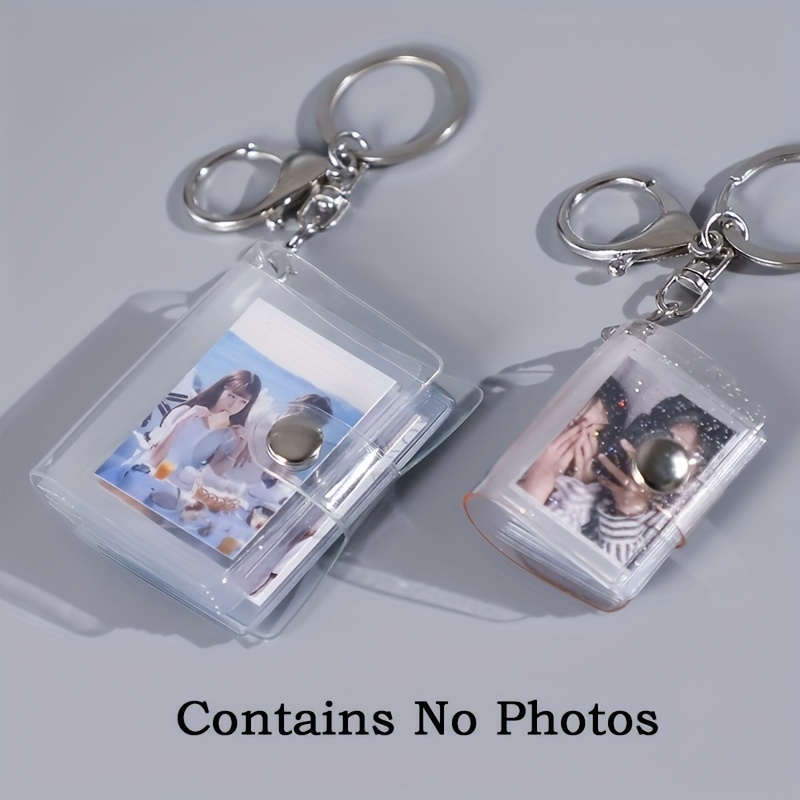 Mini Couple Photo Album: Perfect For Polaroid Keychain Gift - Temu