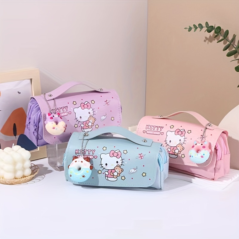 Hello Kitty Pencil Case Hot Sale Cute Pencil Case - Temu