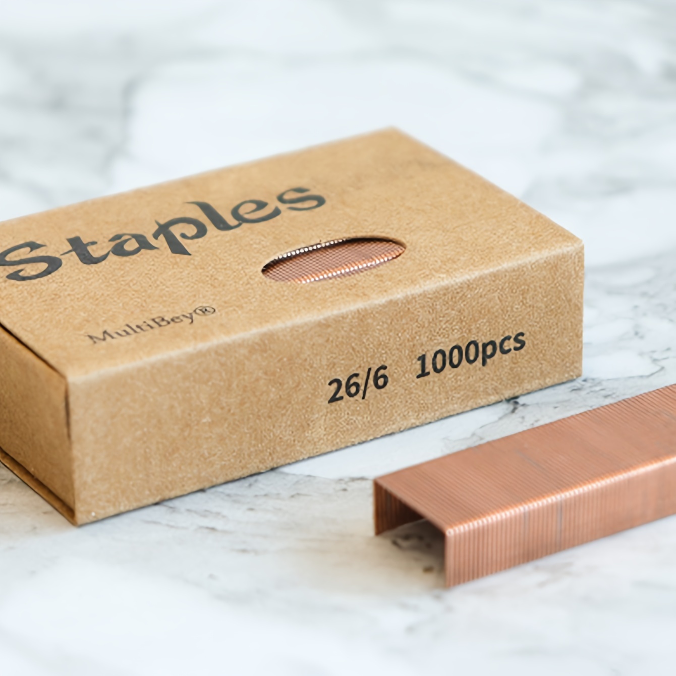 Rose Gold Staples,, Standard Refill Staples - Temu