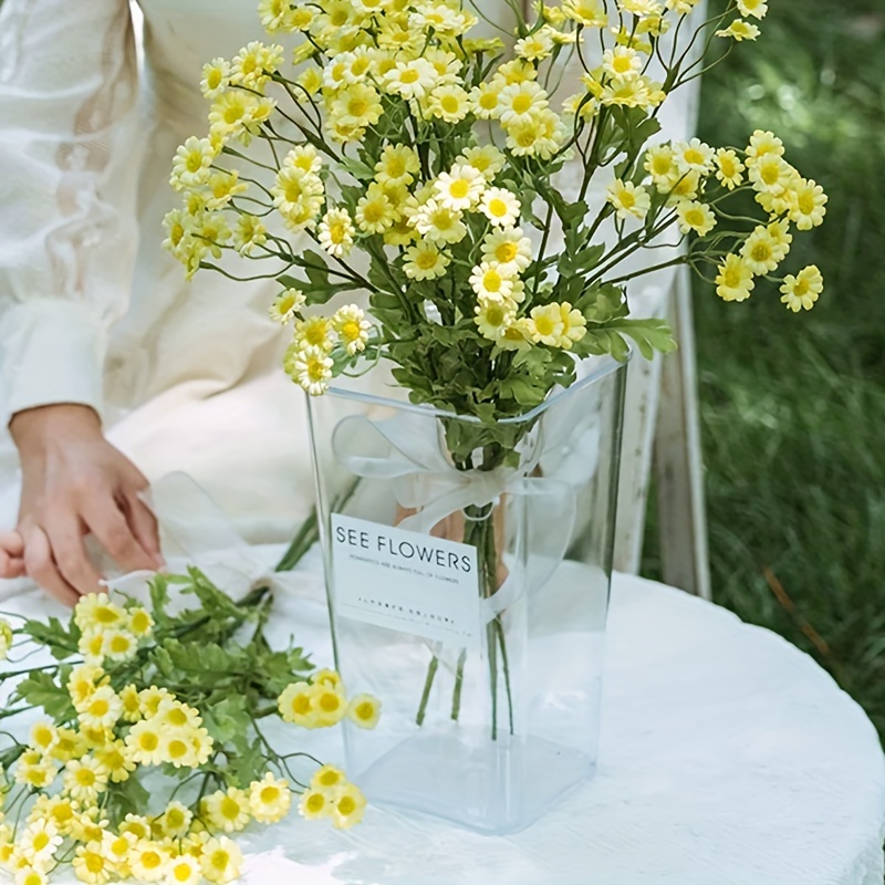 Artificial Flowers Babys Breath Artificial Fake Daisy - Temu