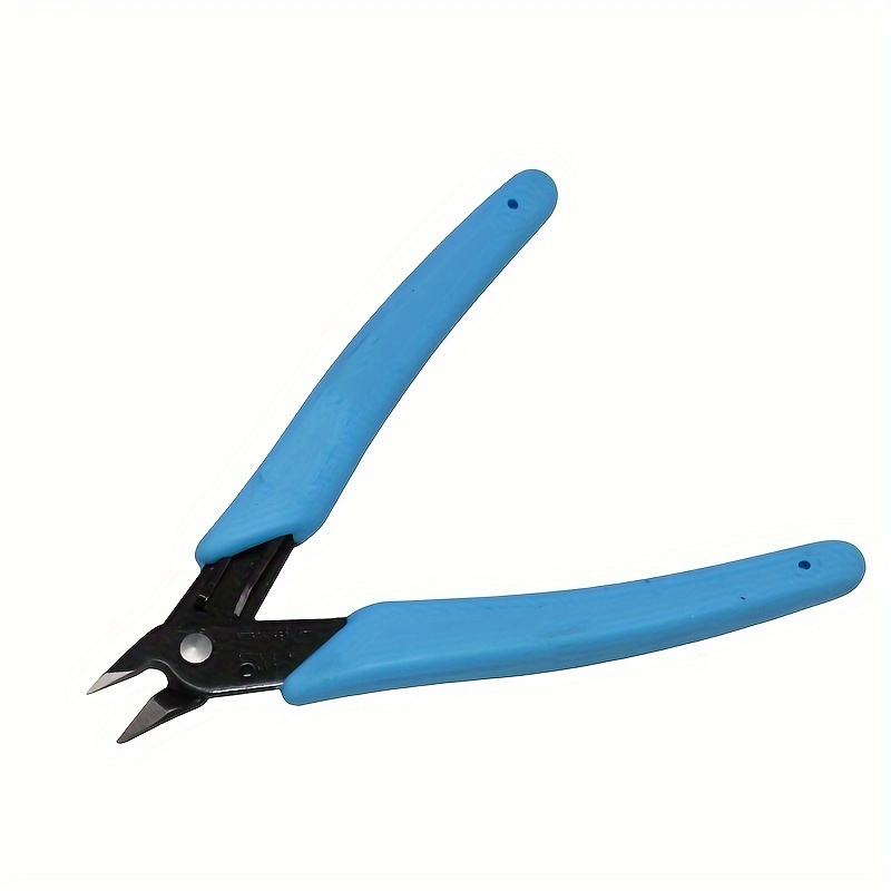 Diagonal Pliers Side Cutter 4 Inches Mini Fine Wire Cutting Plier Nippers  With Springs Precision Micro Wire Cutters For Jewelry Making Crafts